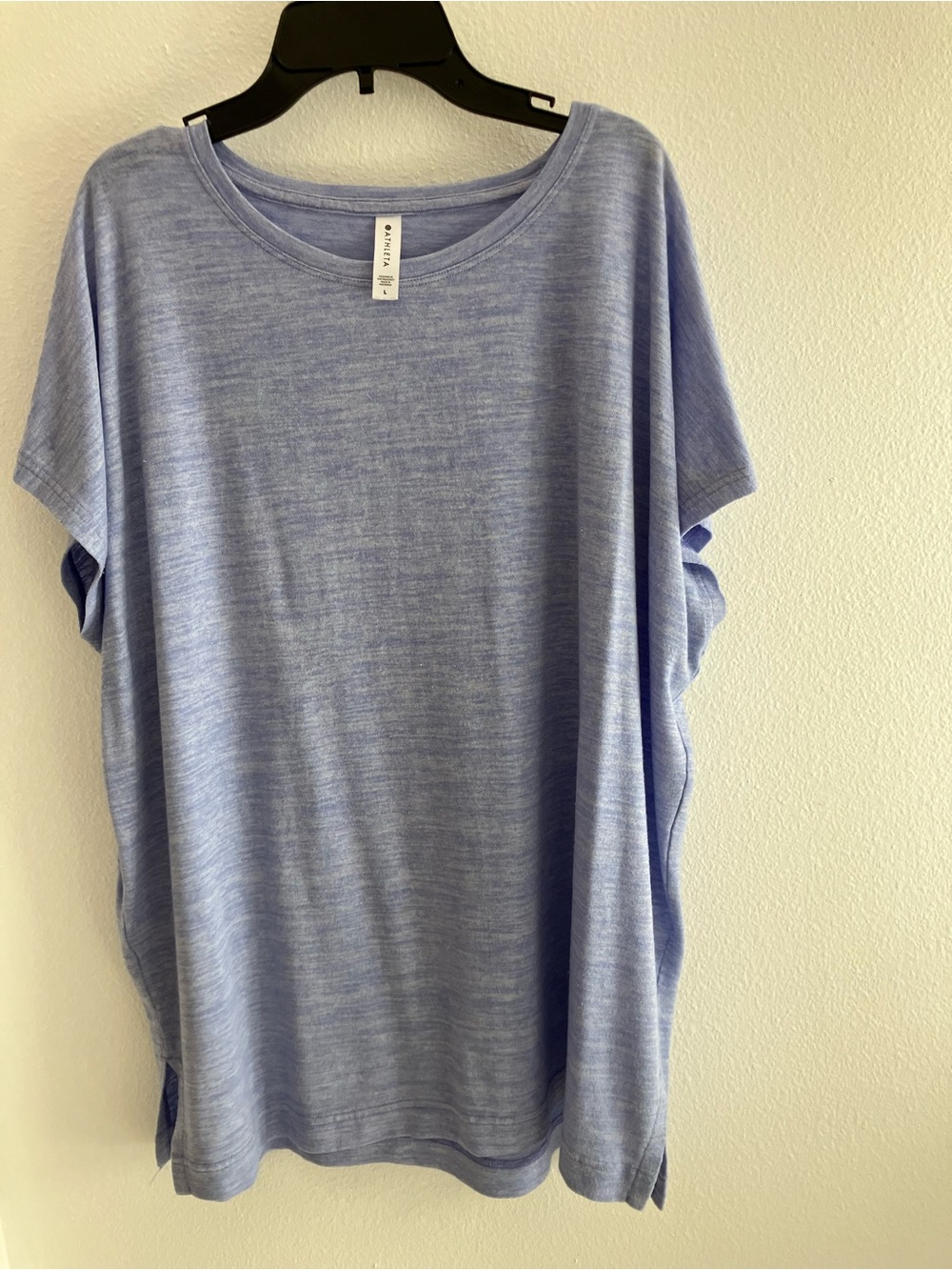 Athleta Light Blue Short Sleeve Relaxed Tee